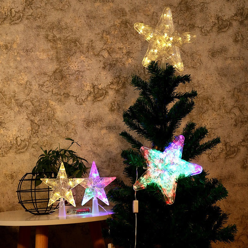 LED Christmas Tree Topper, Light Up Star