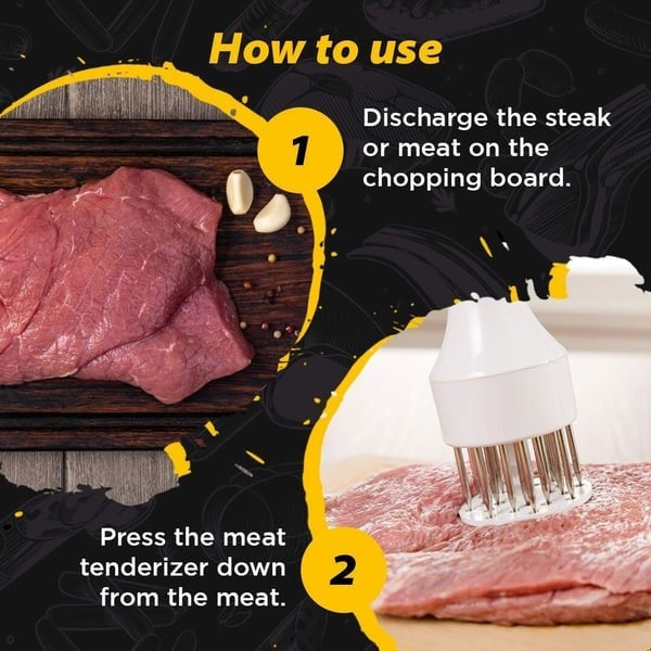 Stainless Steel Meat Tenderizer Needle 21 Pin
