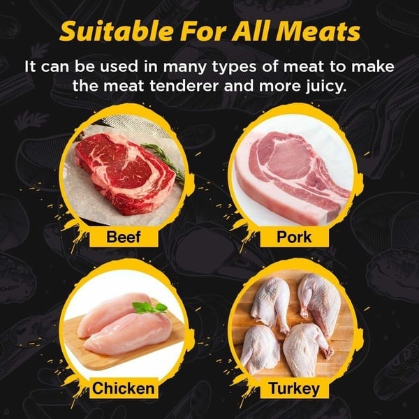 Stainless Steel Meat Tenderizer Needle 21 Pin