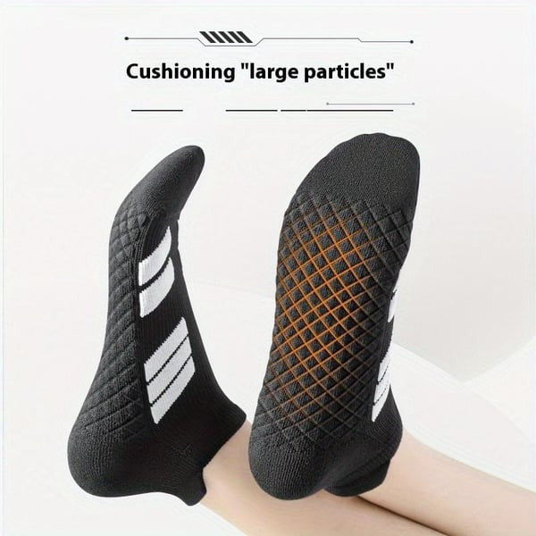 Unisex Low-Cut No-Show Sports Socks-5 pairs