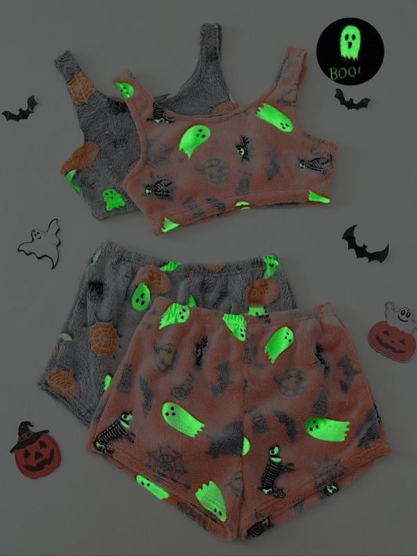 Halloween vest pajamas set