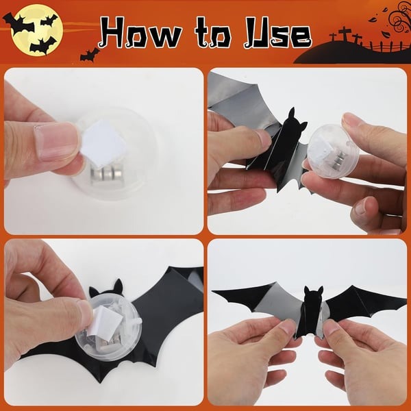 3D Bat Light Design LED Decorations