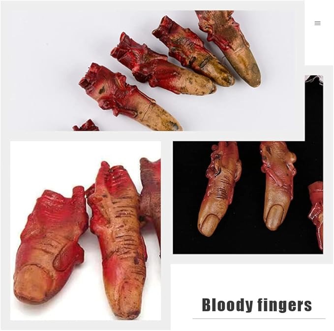 Prop Severed Finger- 5pcs