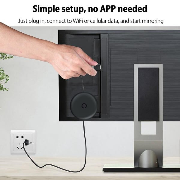 Wireless HDMI Display Adapter, Streaming Device for Phone to TV