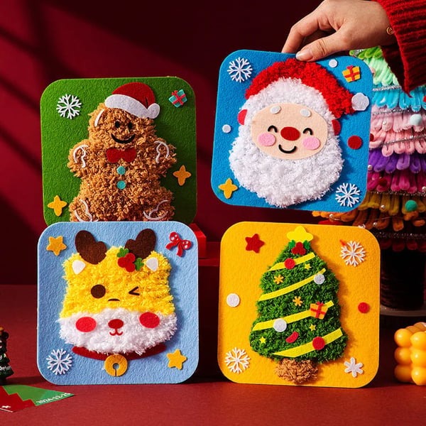 DIY Christmas Embroidery Kit-2pcs