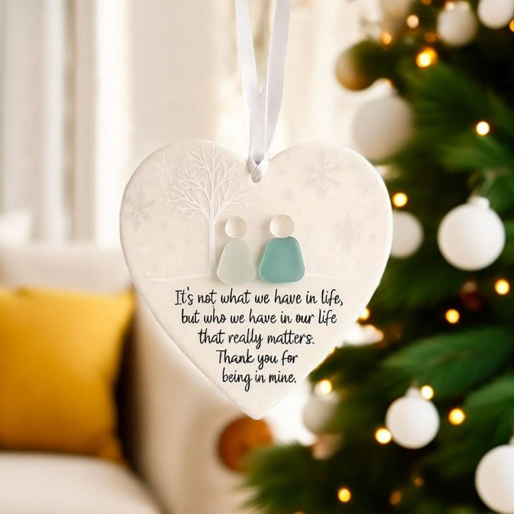 Timeless Friendship Ceramic Heart Keepsake