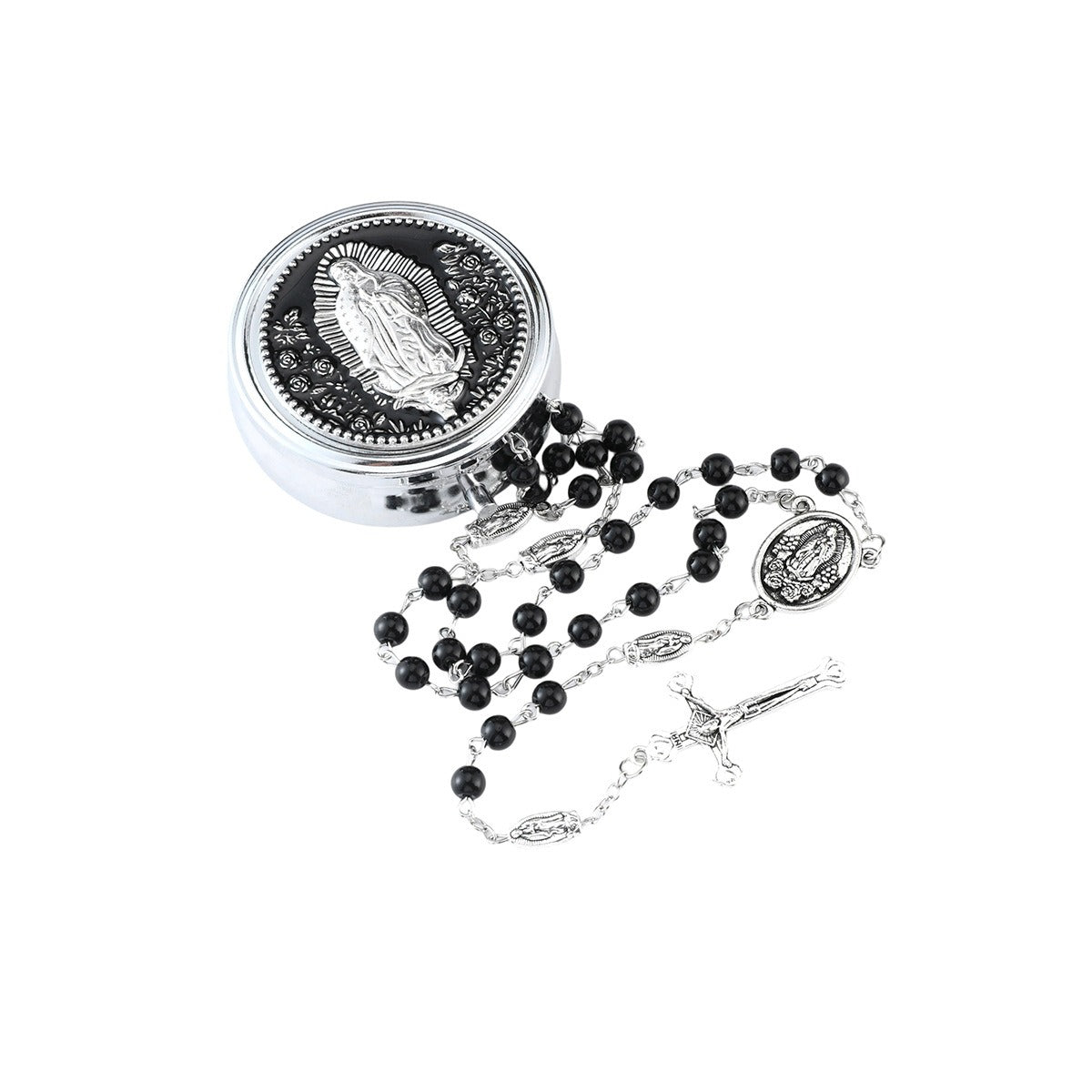 Our Lady of Guadalupe Rosary Necklace