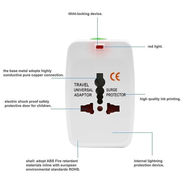 Universal Travel Adapter – Power Up Worldwide