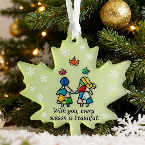 Colorful Shaped Sea Glass Friendship Decor