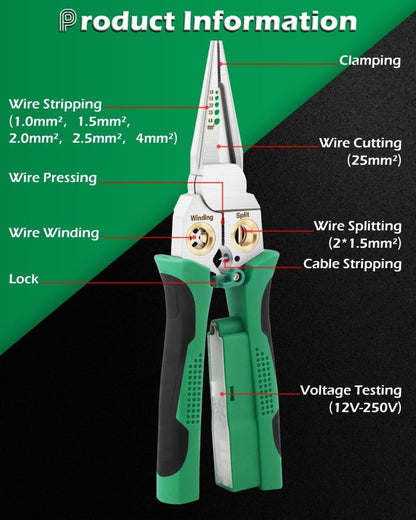 2025 Hot 8 in 1 Multi-function wire strippers