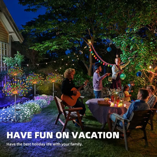 Solar Powered Garden Fairy Lights