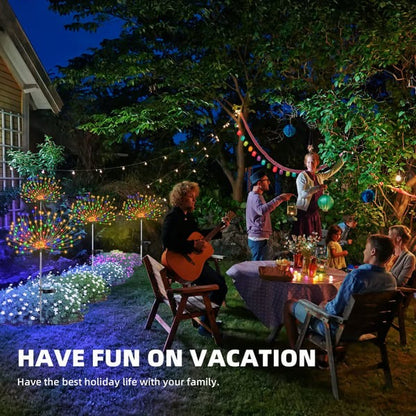 Solar Powered Garden Fairy Lights