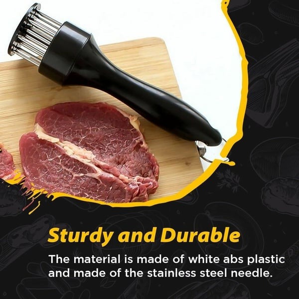 Stainless Steel Meat Tenderizer Needle 21 Pin