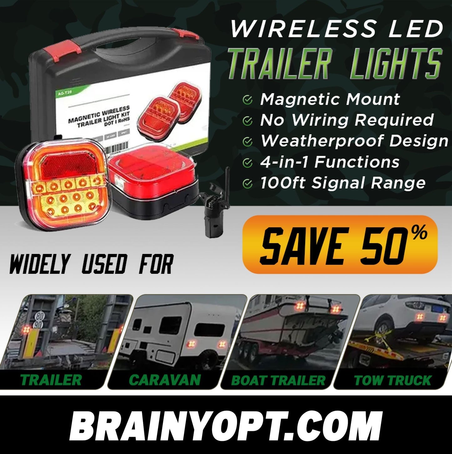 Wireless Trailer Lights