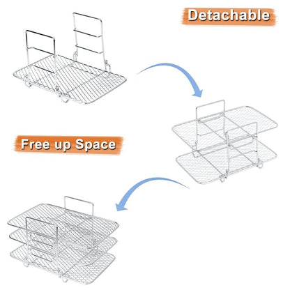 Air Fryer Rack, 304 Stainless Steel Toast Rack