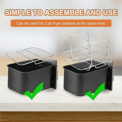 Air Fryer Rack, 304 Stainless Steel Toast Rack