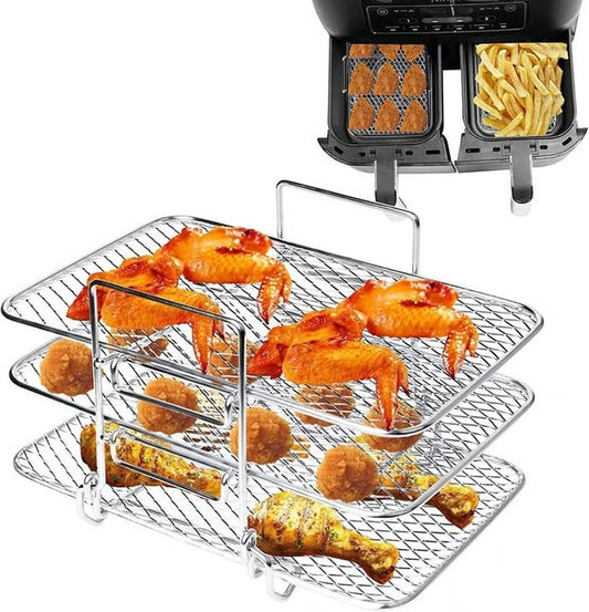 Air Fryer Rack, 304 Stainless Steel Toast Rack