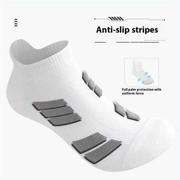 Unisex Low-Cut No-Show Sports Socks-5 pairs