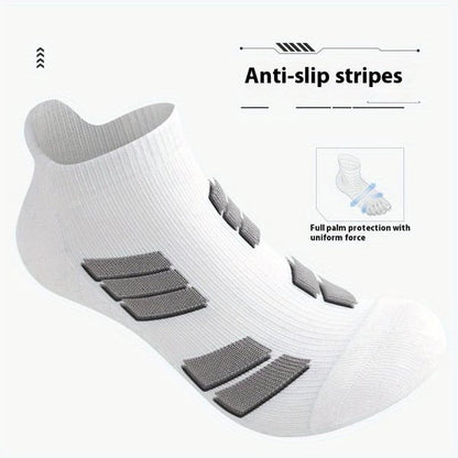 Unisex Low-Cut No-Show Sports Socks-5 pairs