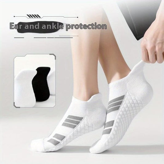 Unisex Low-Cut No-Show Sports Socks-5 pairs