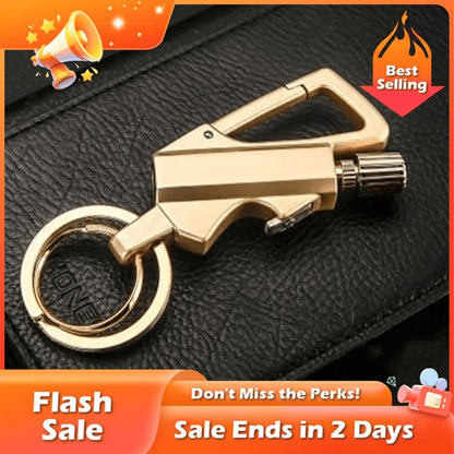 Permanent Match Infinity Lighter with Multitool Keychain Bottle Opener