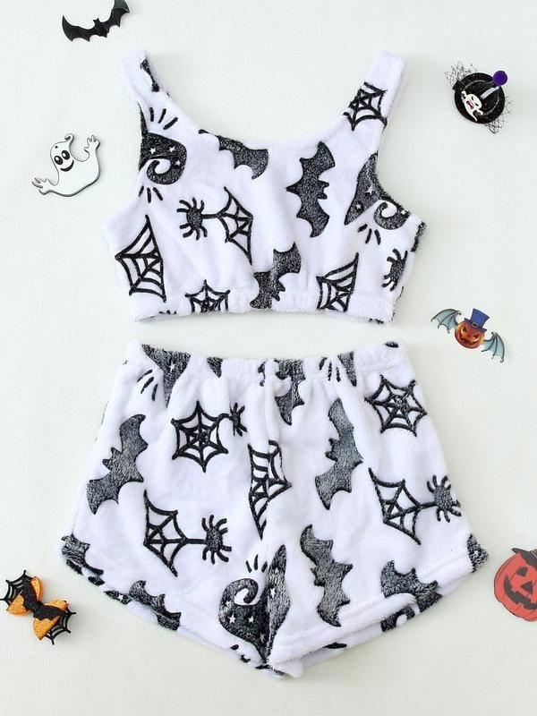 Halloween vest pajamas set