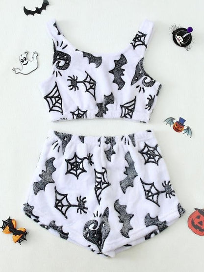Halloween vest pajamas set