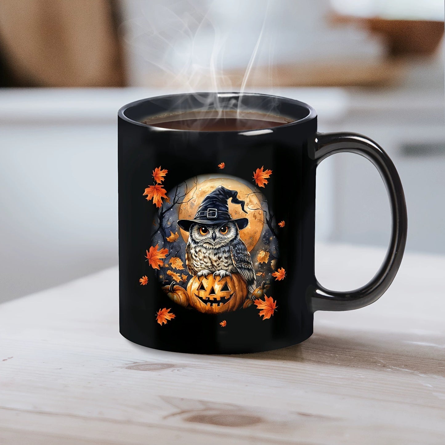 Personalized Owl Halloween Mug