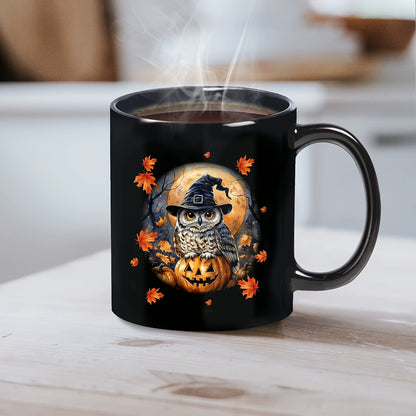 Personalized Owl Halloween Mug