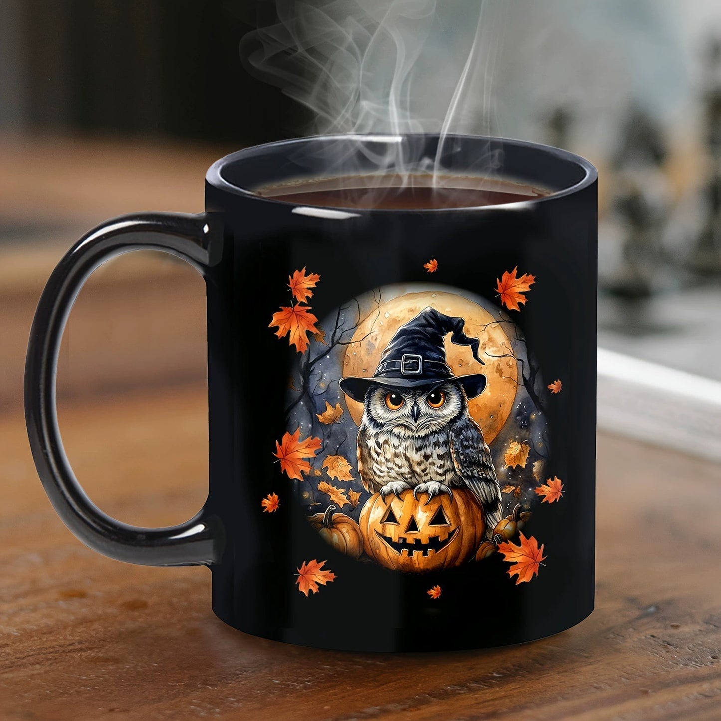 Personalized Owl Halloween Mug