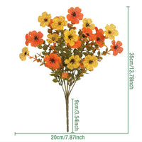 Autumn tangerine+yellow