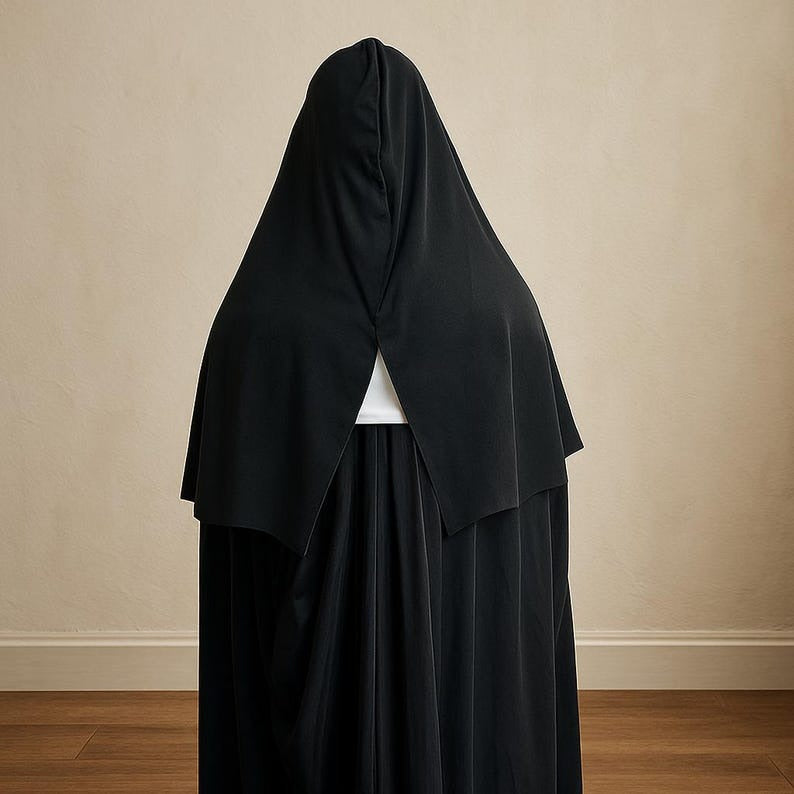 Scary Nun Mask – Halloween Costume Prop