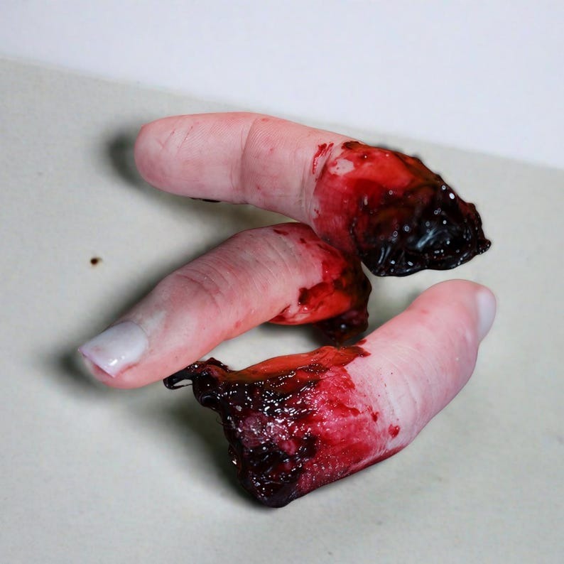Prop Severed Finger- 5pcs