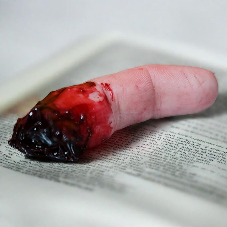 Prop Severed Finger- 5pcs
