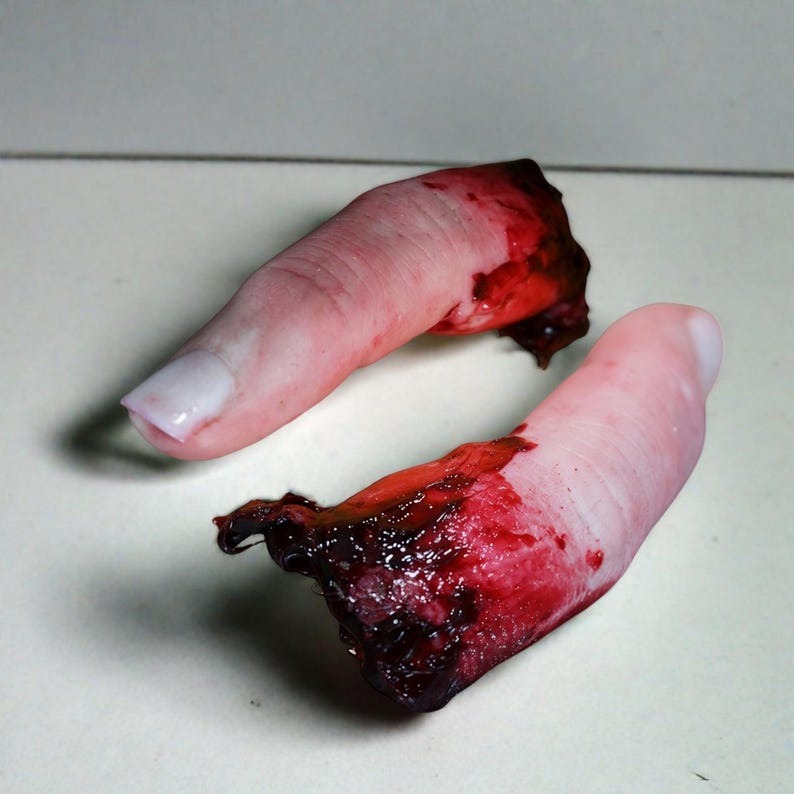 Prop Severed Finger- 5pcs