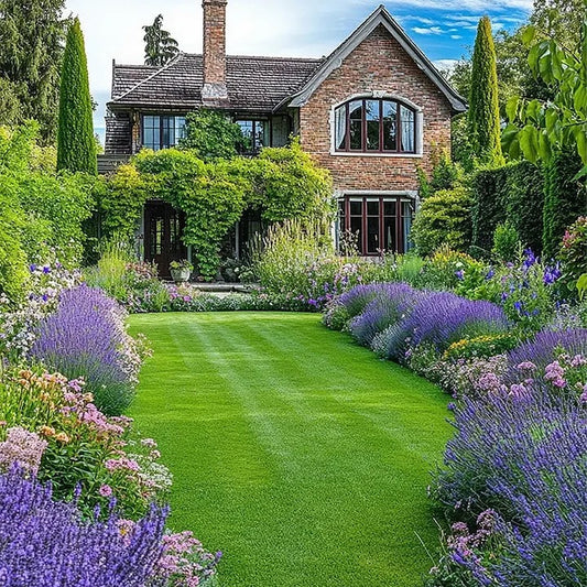 Evergreen dwarf grass seed for four seasons