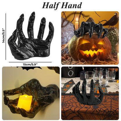 Creepy Hands Wall Candles