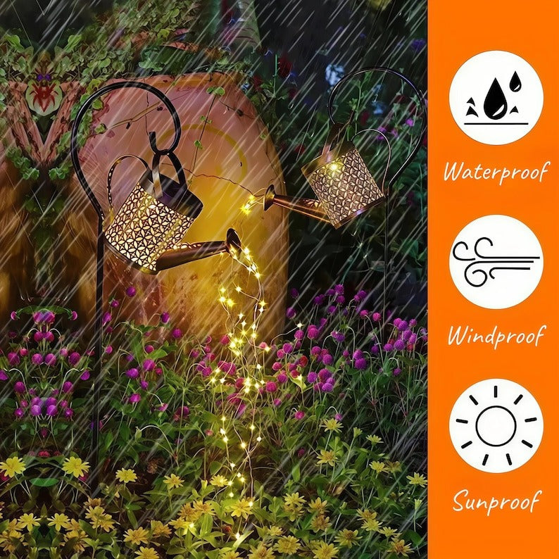 Garden solar lights, Fairy garden décor
