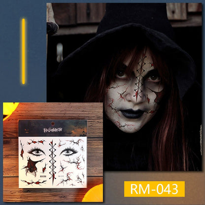 Temporary Halloween Tattoos-5pcs