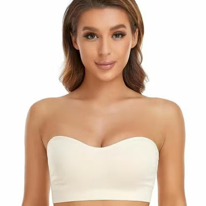 Non-Slip Seamless Wireless Strapless Bra