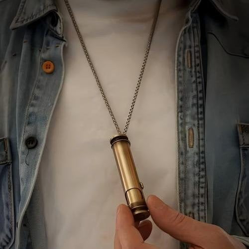 Handmade brass lighters from real bullet casings