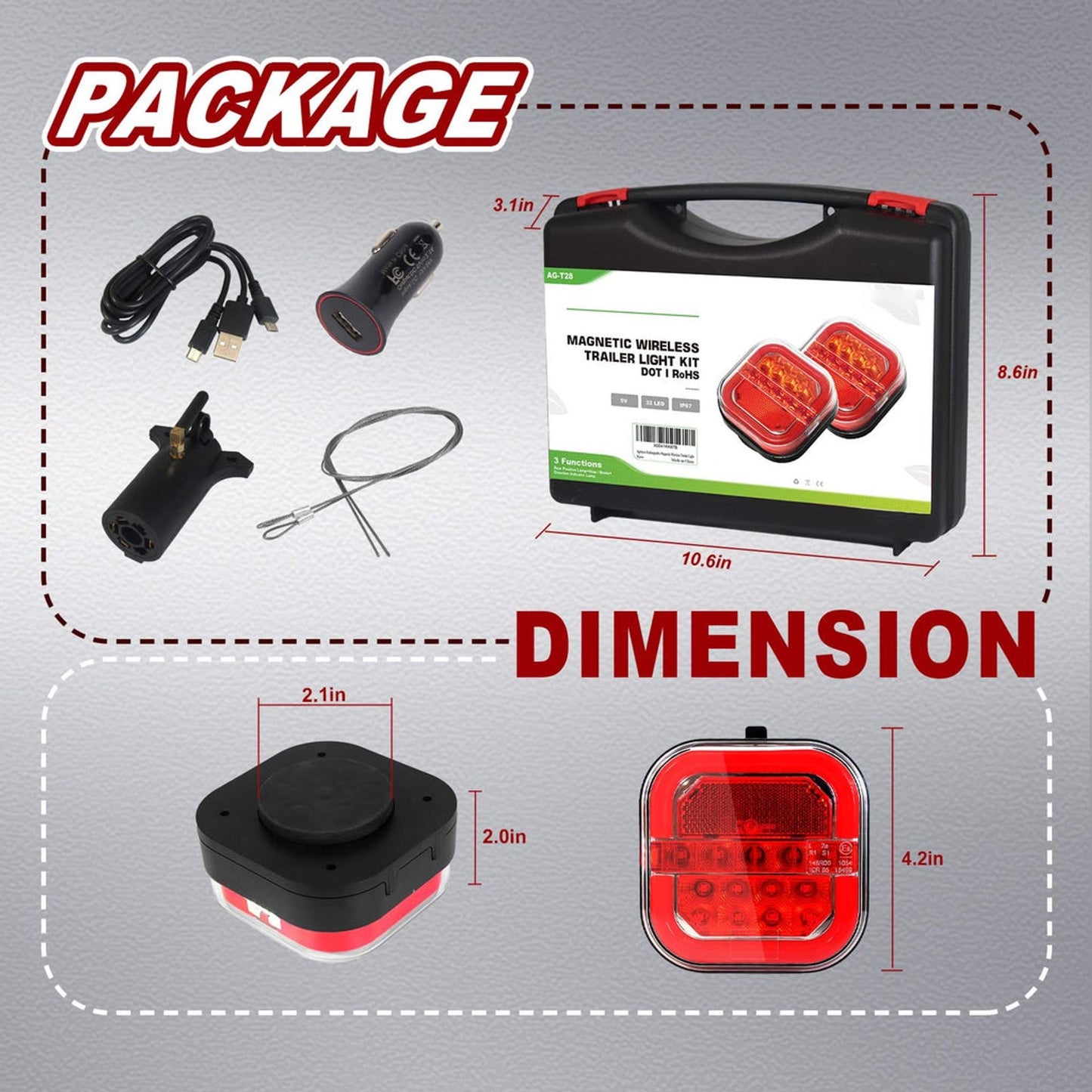 Wireless Trailer Lights