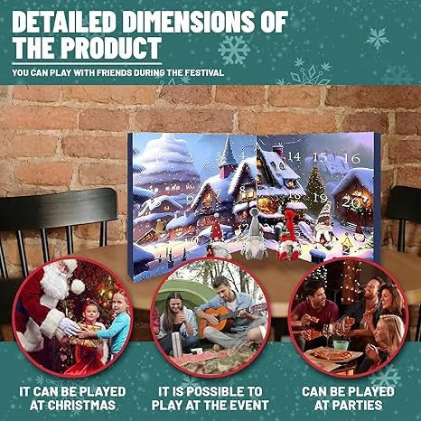 Christmas Gnome Countdown Calendar 2025