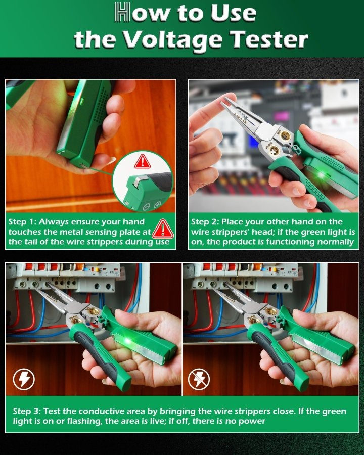 2025 Hot 8 in 1 Multi-function wire strippers