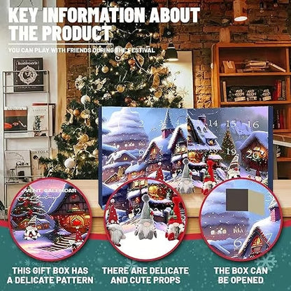 Christmas Gnome Countdown Calendar 2025