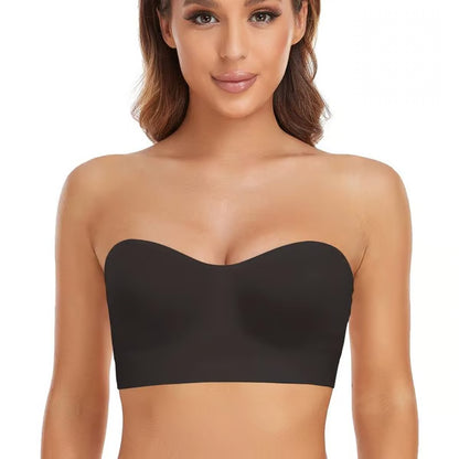 Non-Slip Seamless Wireless Strapless Bra