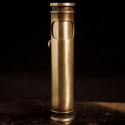 Handmade brass lighters from real bullet casings