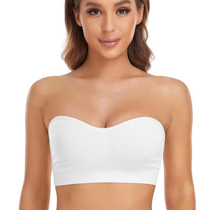 Non-Slip Seamless Wireless Strapless Bra