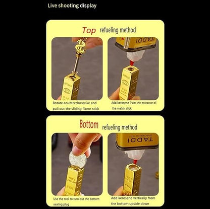 Gold bar lighter