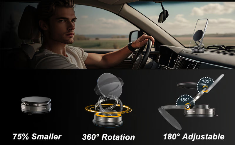 ✨360° Adjustable Vacuum Magnetic Phone Holder💥2025 Upgraded high-grade material🔥